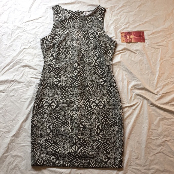 Emerald Sundae Dresses & Skirts - Emerald Sundae Black And White Sheath Dress NWT